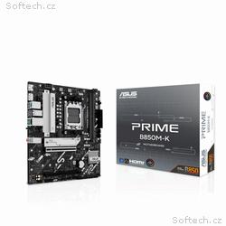 ASUS MB Sc AM5 PRIME B850M-K, AMD B850, 2xDDR5, 1x