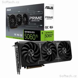 ASUS VGA NVIDIA GeForce RTX 5060 Ti PRIME OC 8G, 8