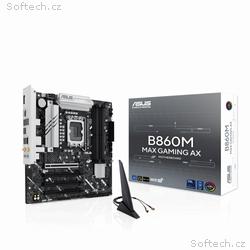 ASUS MB Sc LGA1851 B860M MAX GAMING AX, Intel B860