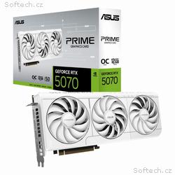 ASUS VGA NVIDIA GeForce RTX 5070 PRIME 12GB OC WHI