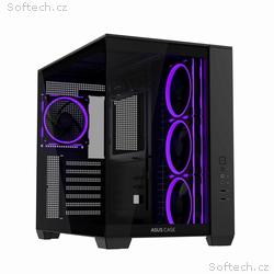 ASUS Case A32 PLUS TG ARGB, ATX, Průhledná bočnice