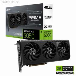 ASUS VGA NVIDIA GeForce RTX 5050 PRIME OC 8G, 8G G