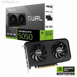 ASUS VGA NVIDIA GeForce RTX 5050 DUAL OC 8G, 8G GD