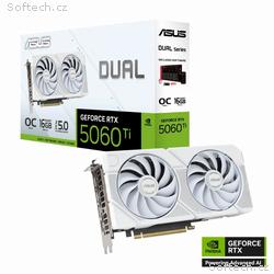 ASUS VGA NVIDIA GeForce RTX 5060 Ti DUAL OC 16G WH