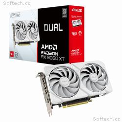 ASUS VGA AMD Radeon RX 9060 XT DUAL 16GB WHITE, RX