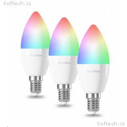 TechToy Smart Bulb RGB 6W E14 ZigBee 3pcs set