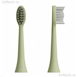 Tesla Smart Toothbrush TS200 Brush Heads Green 2x