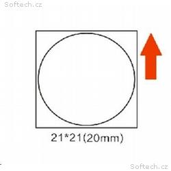 Niimbot štítky R 21x21mm 300ks RoundB pro B21, B21
