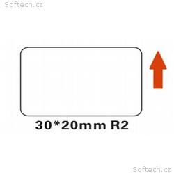 Niimbot štítky R 30x20mm 320ks White pro B21, B21S