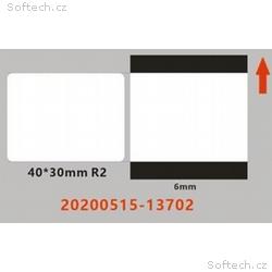 Niimbot štítky ER 40x30mm 230ks Průhledné pro B21,