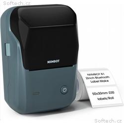 Niimbot Tiskárna štítků B1 Smart, lake blue + role