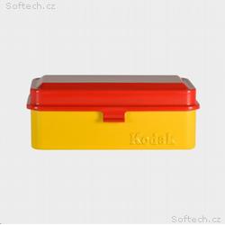 Kodak Film Case 120, 135 (large) red, yellow