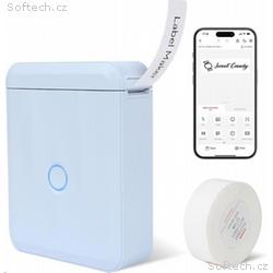 Niimbot Tiskárna štítků D110-M Smart, modrá + role