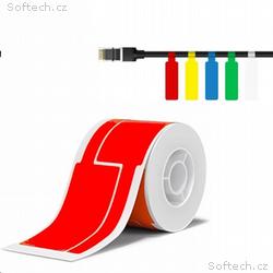 Niimbot štítky na kabely T 25x76mm 200ks Červené p