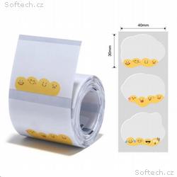 Niimbot štítky T 41x31mm 220ks Emoji pro B21, B21S