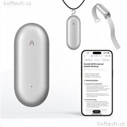 PLAUD Note Pin Silver - AI hlasový záznamník (2025