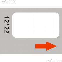 Niimbot štítky RP 12x22mm 250ks White pro D11 a D1