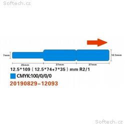Niimbot štítky na kabely RXL 12,5x109mm 60ks Blue 