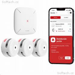 X-Sense FS31 (3+1) Sada 3 bezdrátových detektorů k
