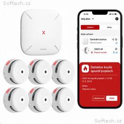 X-Sense FS61 (6+1) Sada 6 bezdrátových detektorů k