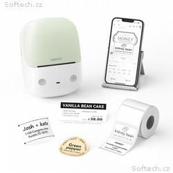 Niimbot Tiskárna štítků B2, zelená + role štítků 2