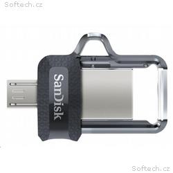 SanDisk Flash Disk 64GB Ultra, Dual USB Drive m3.0