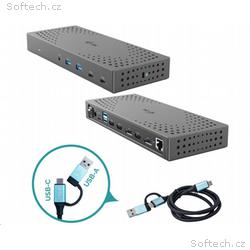 i-tec USB 3.0, USB-C, Thunderbolt, 3x 4K Docking S