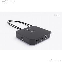 i-tec USB-C Dual HDMI Docking Station with Power D