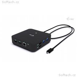 i-tec USB-C DP Dual HDMI Docking Station, Power De