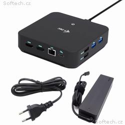 i-tec USB-C DP Dual HDMI Docking Station, Power De