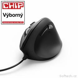 Hama vertikální ergonomická kabelová myš EMC-500, 