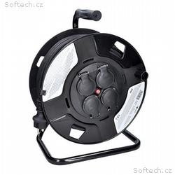 Solight prodlužovací přívod na bubnu, 4 zásuvky, v