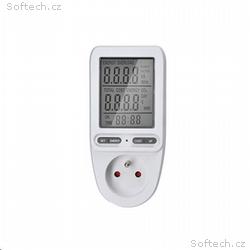 Solight digitální měřič spotřeby el. energie, velk