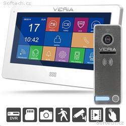 VERIA SET videotelefon 7077B bílý + vstupní stanic