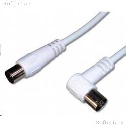 PREMIUMCORD TV kabel anténní propojovací 10m, kone