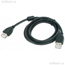 GEMBIRD Kabel USB 2.0 A-A prodlužovací 3m Premium 