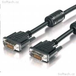 PremiumCord DVI-D propojovací kabel, dual-link, DV