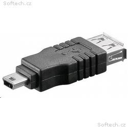 PREMIUMCORD Redukce USB 2.0 A - Mini B 5pin (F, M)