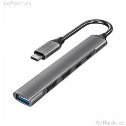 Solight 5v1 USB-C hub