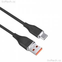Solight USB-C kabel, USB 2.0 A konektor - USB-C 3.