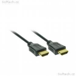 Solight HDMI kabel s Ethernetem, HDMI 1.4 A konekt