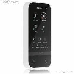 Ajax KeyPad TouchScreen (8EU) ASP white (58455)
