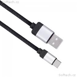 Solight magnetický USB-C kabel, USB 2.0 A konektor