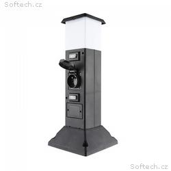 Solight zahradní sloupek IP44 s LED osvětlením, pl