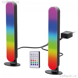 Solight LED RGB osvětlení Gaming, dálkový ovladač,