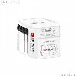 SKROSS cestovní adaptér MUV USB AC65PD, univerzáln