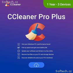 _Nová CCleaner Professional Pro pro 3 PC na (12 mě