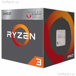 CPU AMD RYZEN 3 4300GE, 4-core, 3.5GHz, 4MB cache,