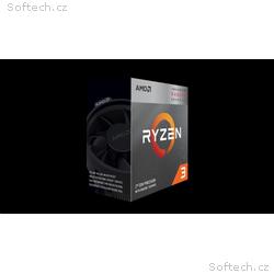 CPU AMD RYZEN 5 3400G, 4-core, 3.7 GHz (4. GHz Tur