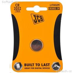 JCB knoflíková lithiová baterie CR2032, blistr 1 k